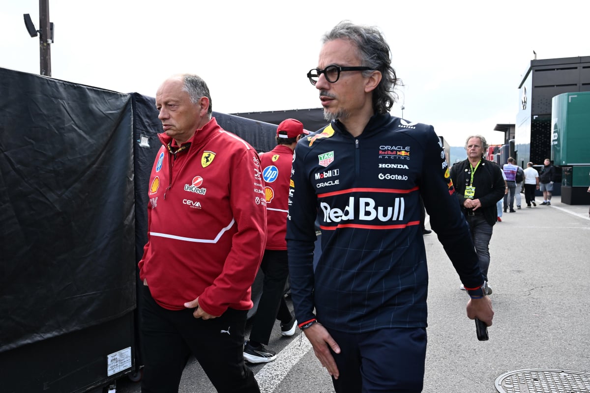 Frédéric Vasseur, Laurent Mekies, 2025, generic, Red Bull, Ferrari
