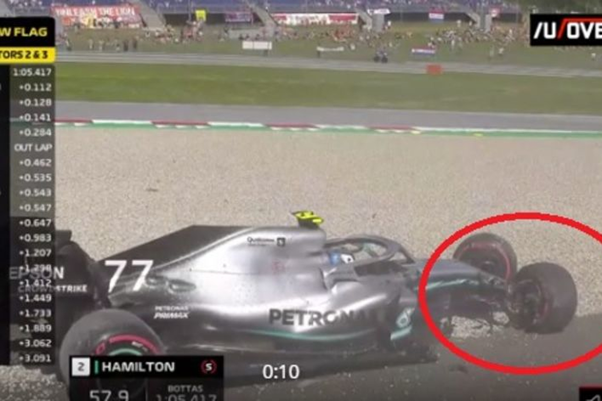 VIDEO: Bottas in heavy FP2 crash!