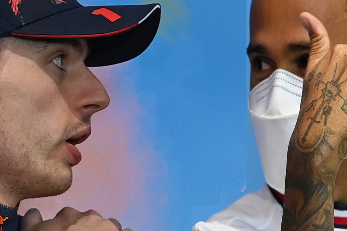 Verstappen deelt tik uit aan Hamilton na incident: "Kostte hem de overwinning"