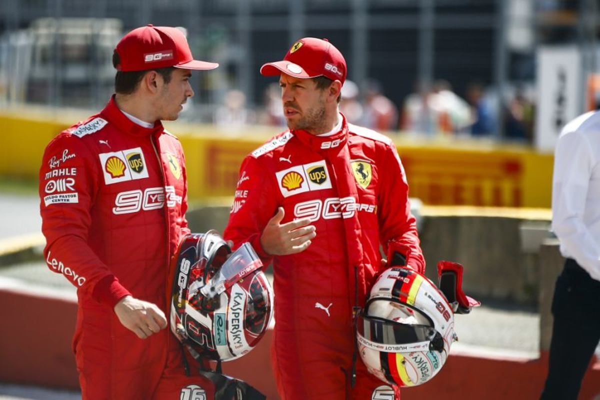 Leclerc embracing challenge of beating Vettel