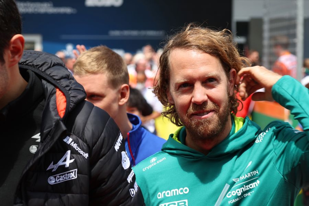 Vettel judges Aston Martin improvements