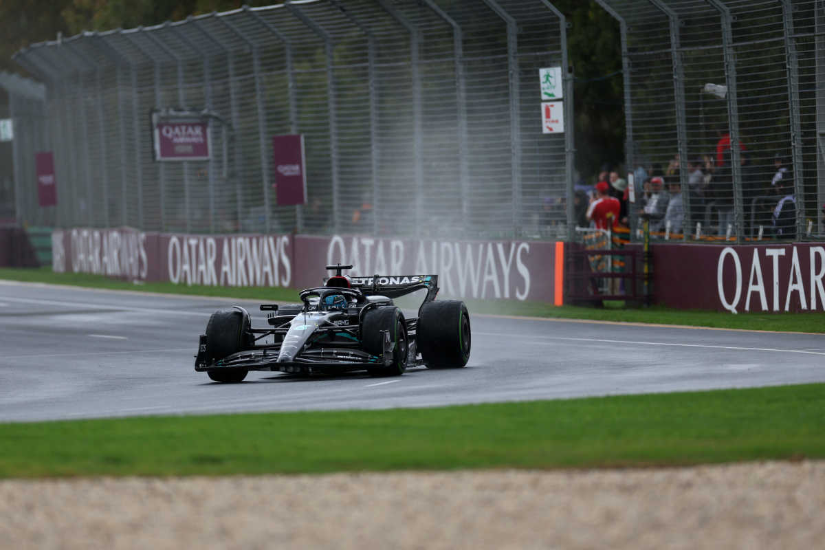 Russell issues Australian GP qualifying weather warning