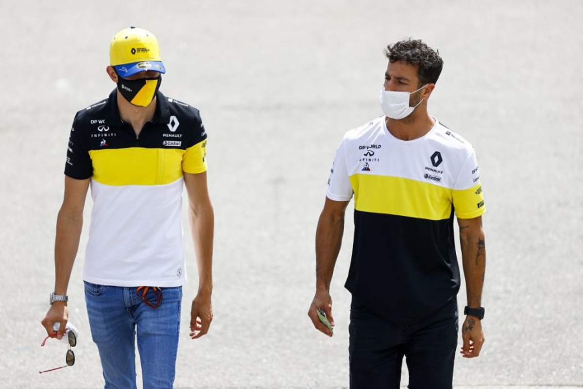 Ocon thankful for Ricciardo 2020 "benchmark"