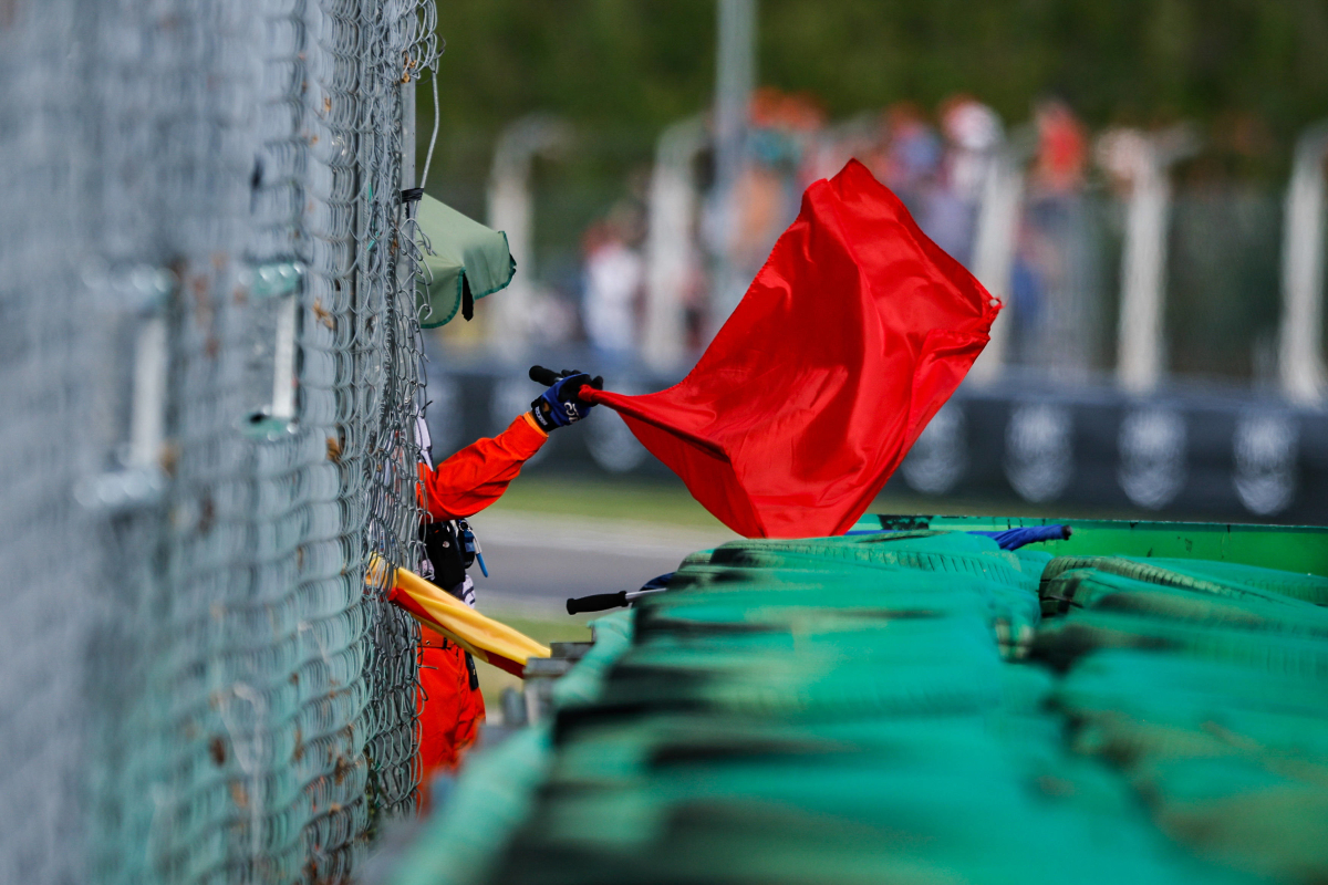 F1 star causes Imola red flag after BIZARRE failure