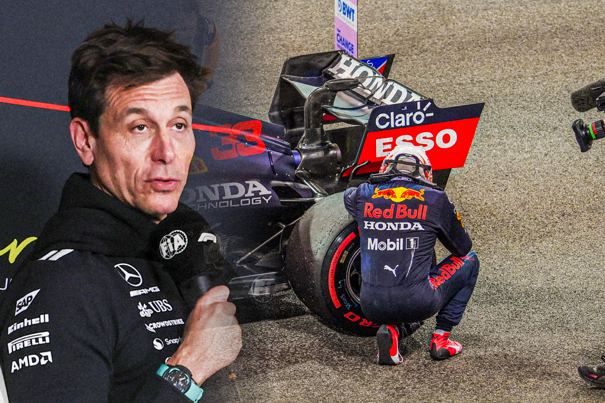 Wolff, Verstappen, socials