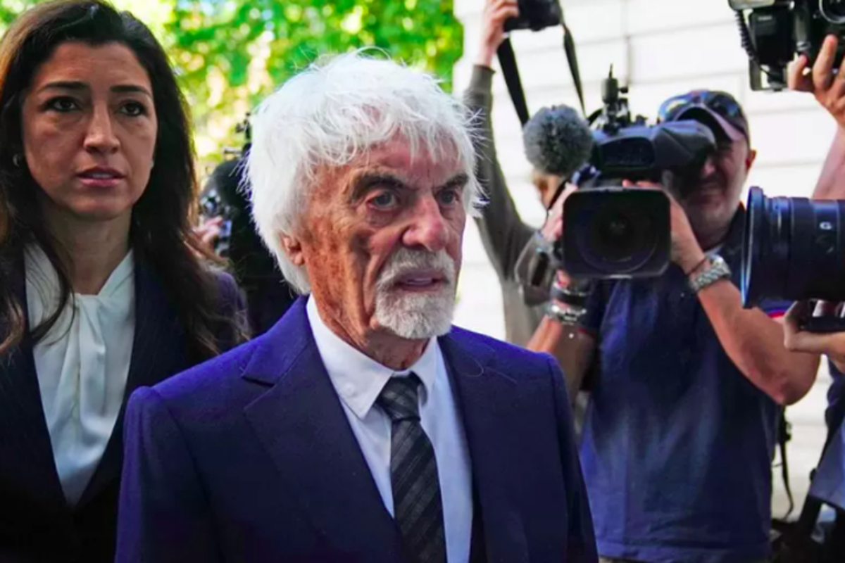 Ecclestone's five-minute court hearing as photographers and camera crews warned