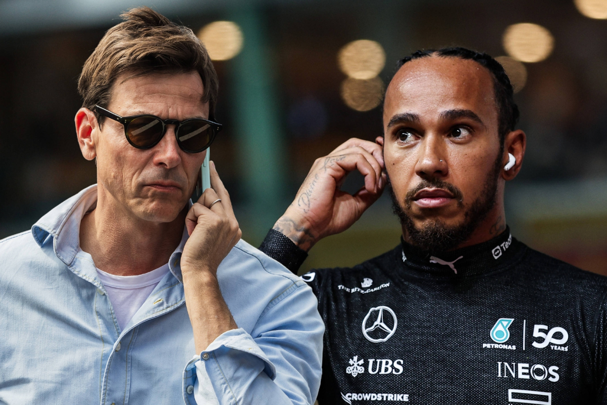 Wolff over reactie Hamilton op Adidas-deal: "Hij moest huilen en lachen"