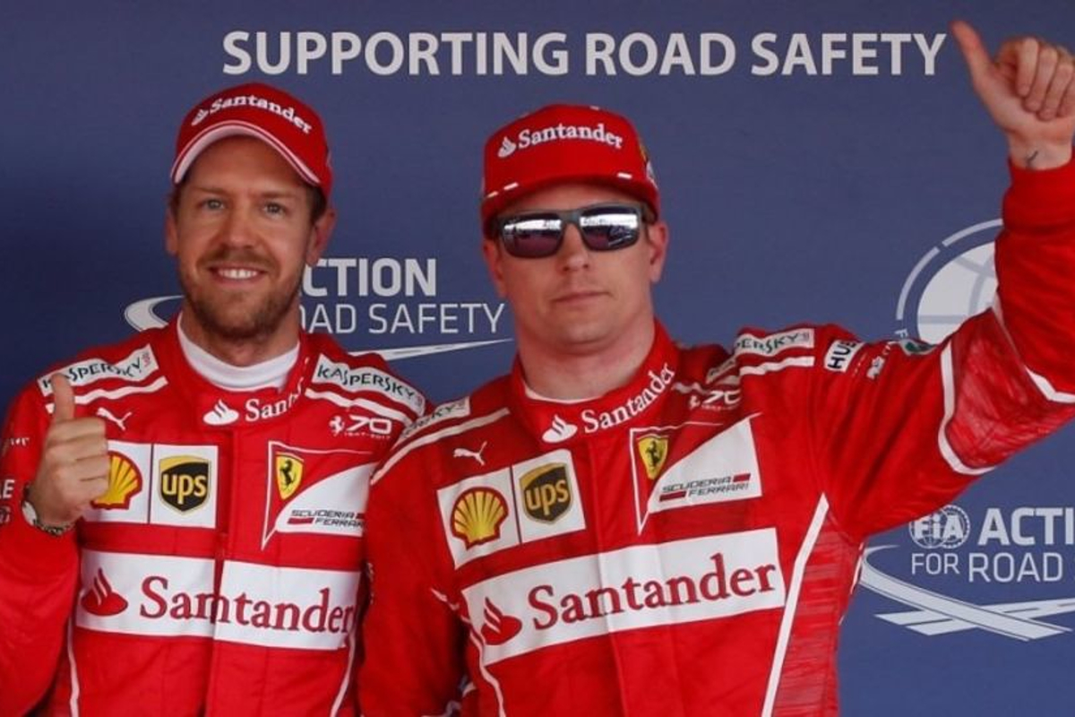 Vettel: "Räikkönen is een van de meest getalenteerde coureurs"