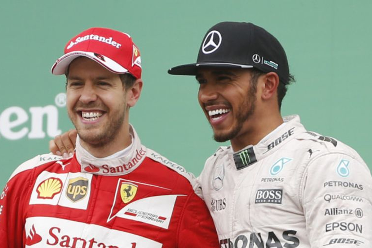 Hamilton doing a good job, says Vettel