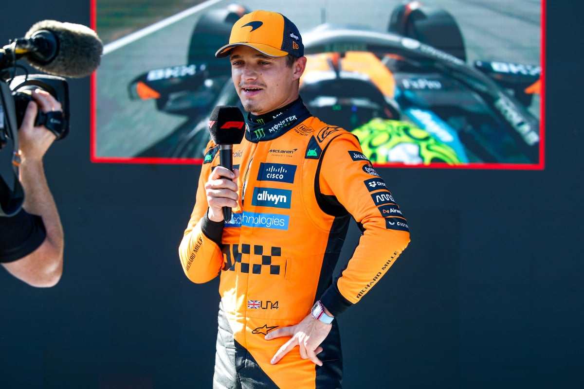 Lando Norris in Austria