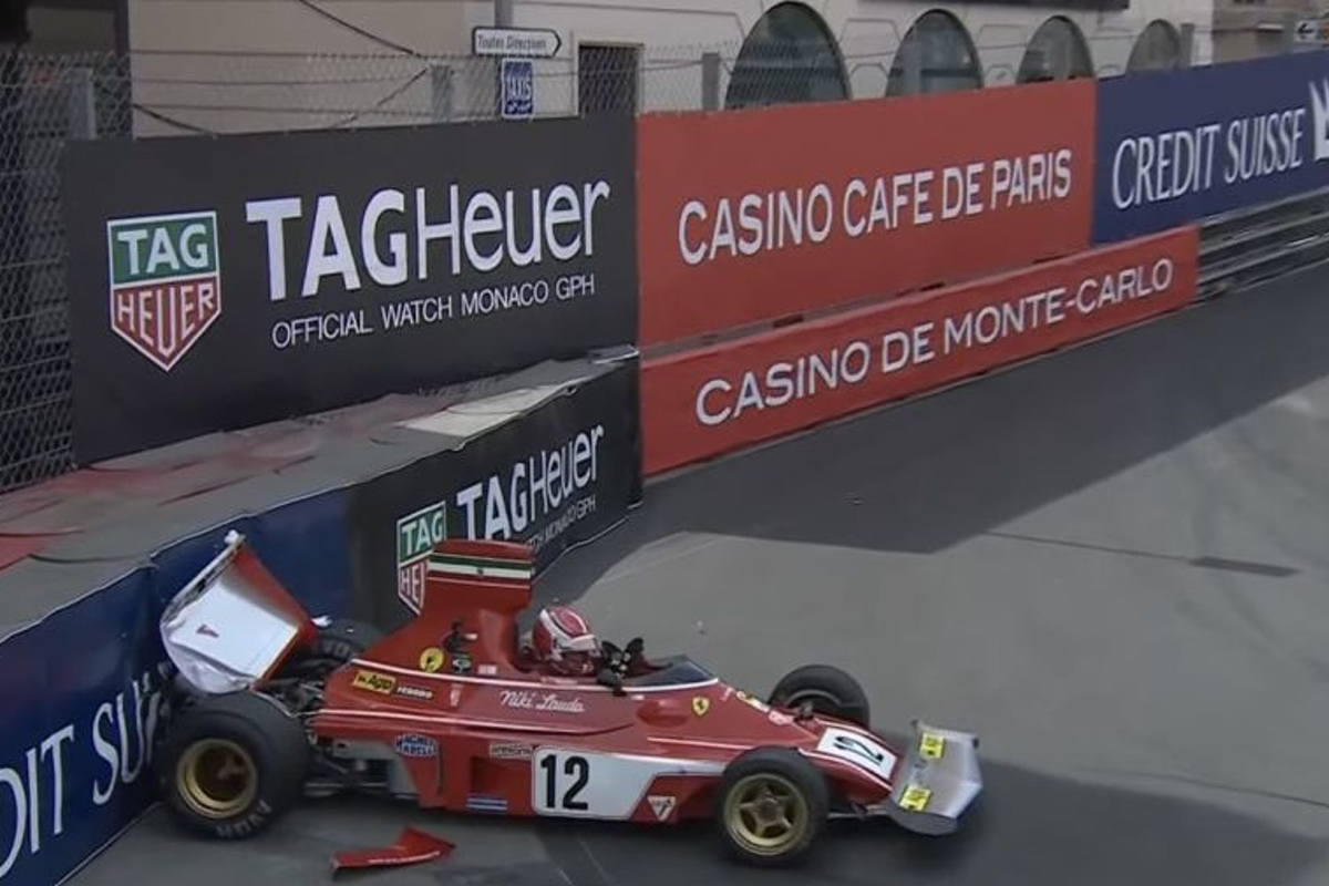 VIDÉO : Le crash de Leclerc au volant de la Ferrari de Lauda