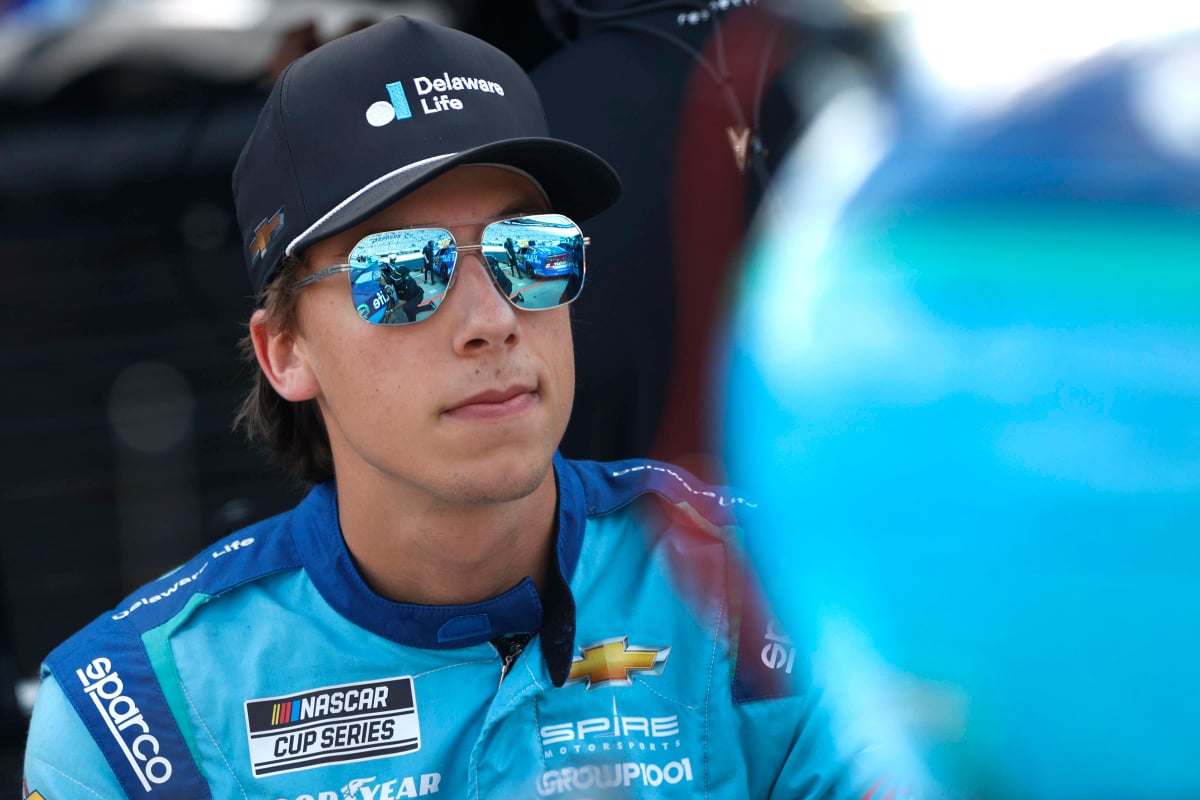 An image of NASCAR driver Carson Hocevar