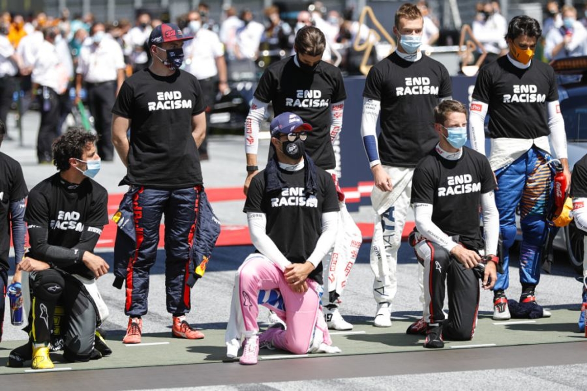 Coureurs in gesprek na 'Verstappen-beweging' van Grosjean op Silverstone
