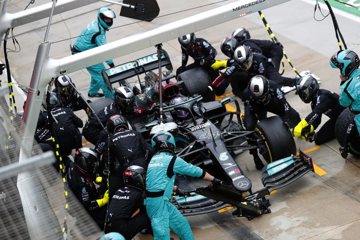 Mercedes vow to work on pit-stop prowess after "losing time" to Red Bull