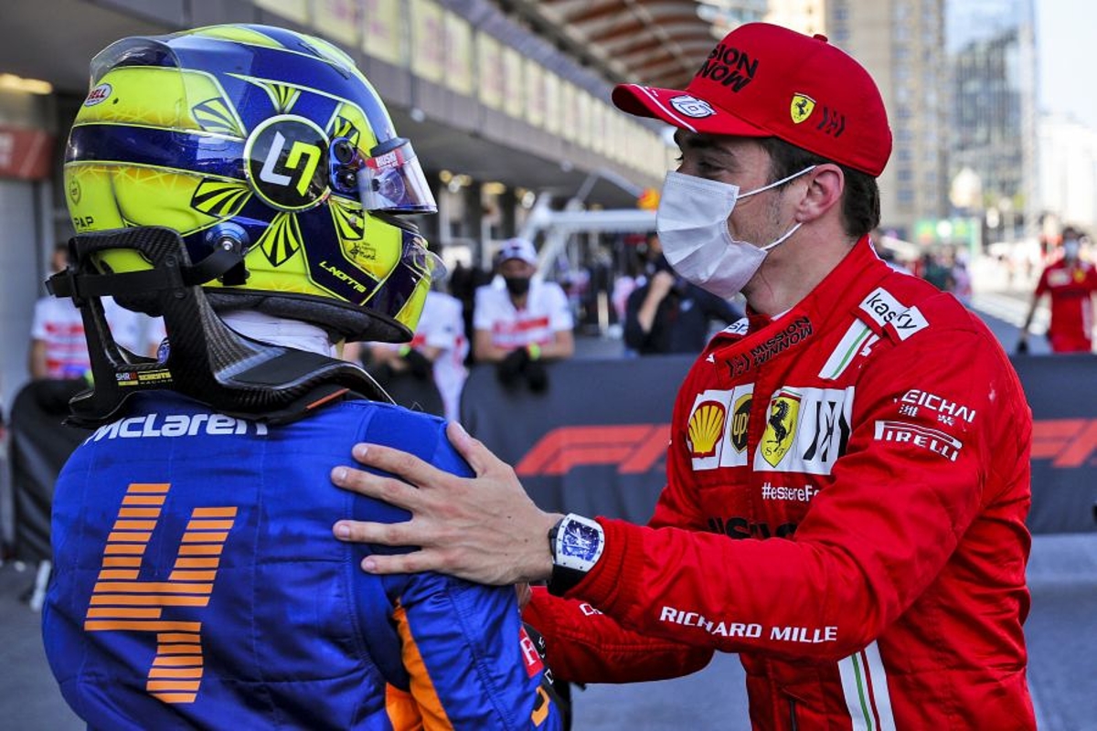 Norris sets personal end-of-season Ferrari target