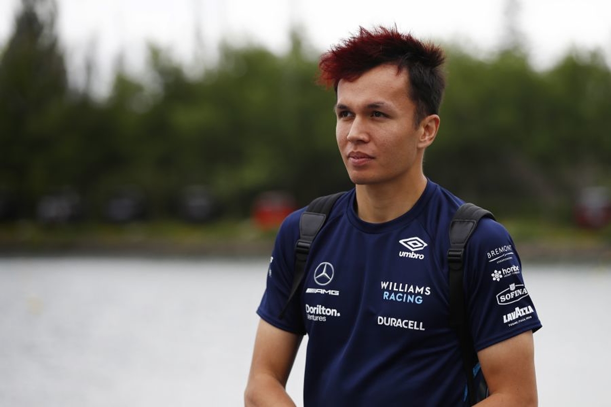 Albon on his own "with my backpack" after severing Red Bull ties