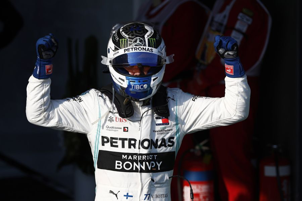 Bottas happy with 'good enough' pole lap