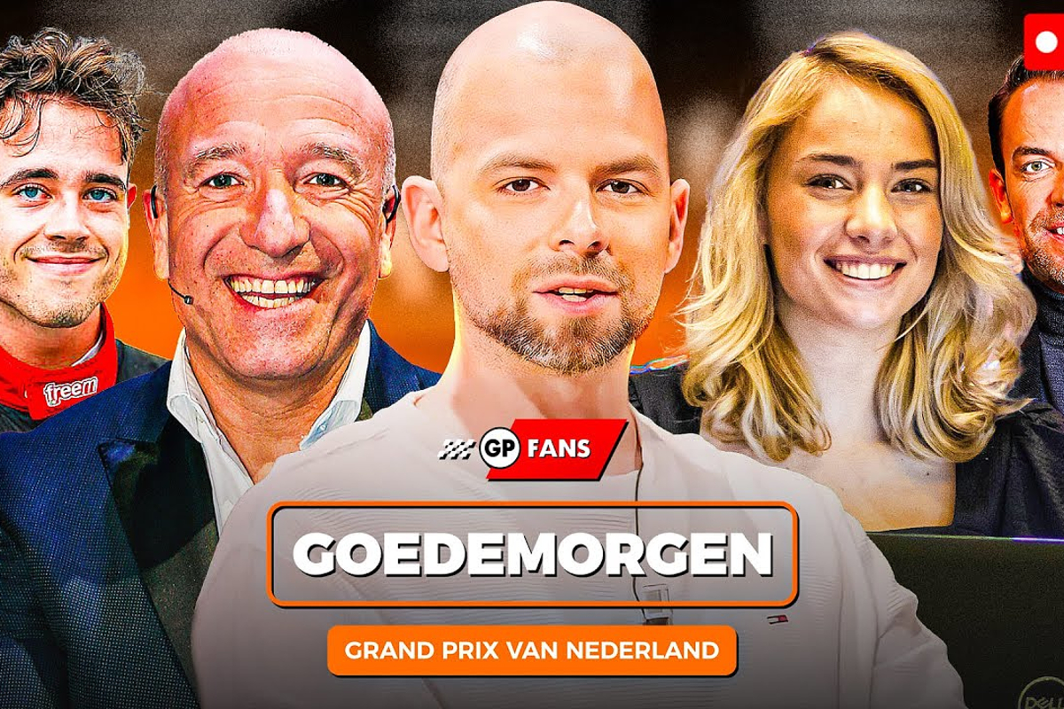 Terugkijken: Goedemorgen GPFans met o.a. Doornbos, Coronel & Vandoorne