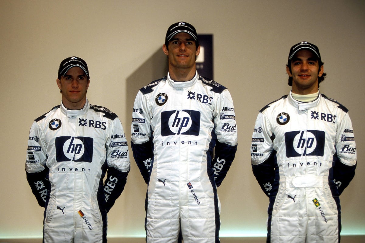 Nick Heidfeld, Mark Webber, Antônio Pizzonia, generic, 2005, Williams