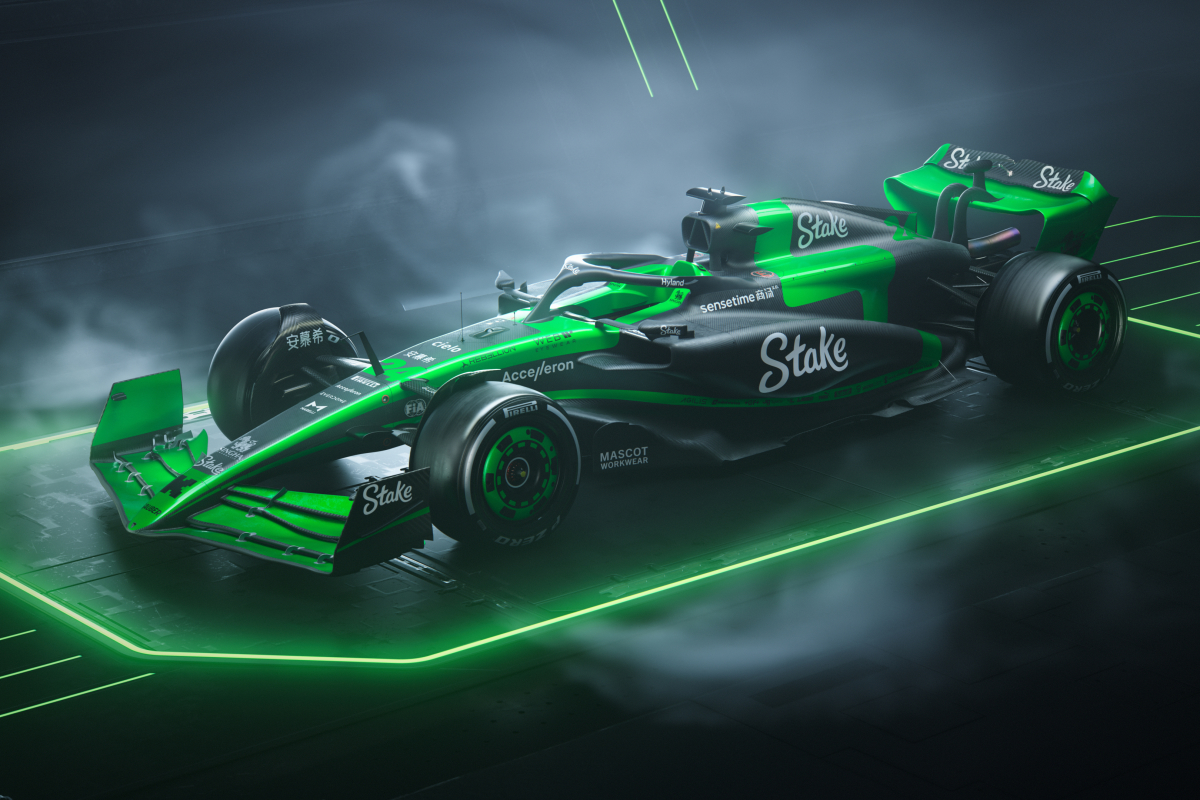 Stake F1 Team toont eerste livery aan de buitenwereld: groen en zwart domineren