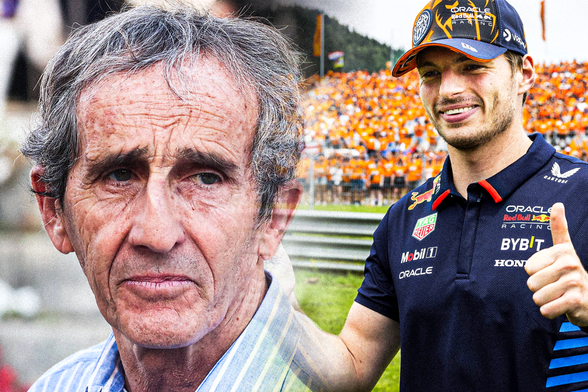 Prost springt in de verdediging voor Verstappen: 'Daar zou hij niet voor moeten boeten'