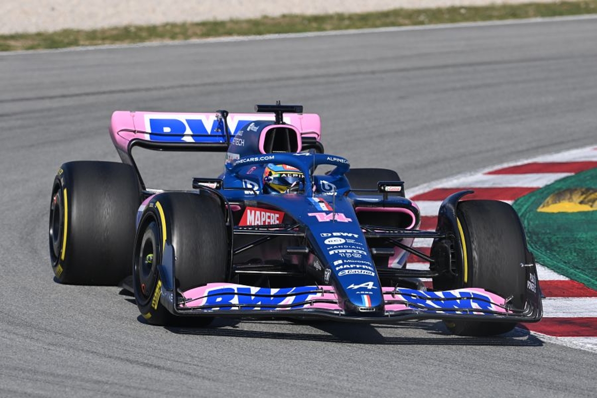 Alpine: 'Los tiempos de Alonso son comparables con Verstappen'