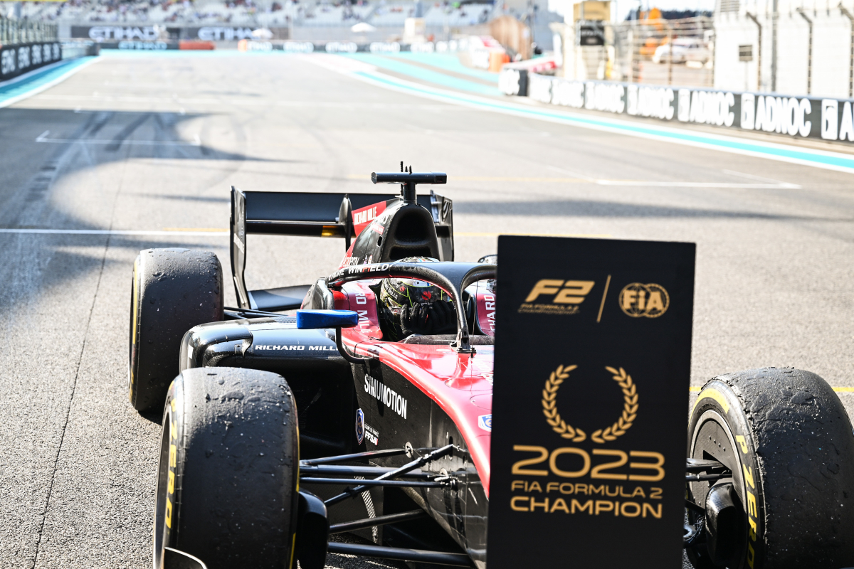 Stand F2 en F3: Pourchaire verslaat Vesti voor Formule 2-titel in Abu Dhabi