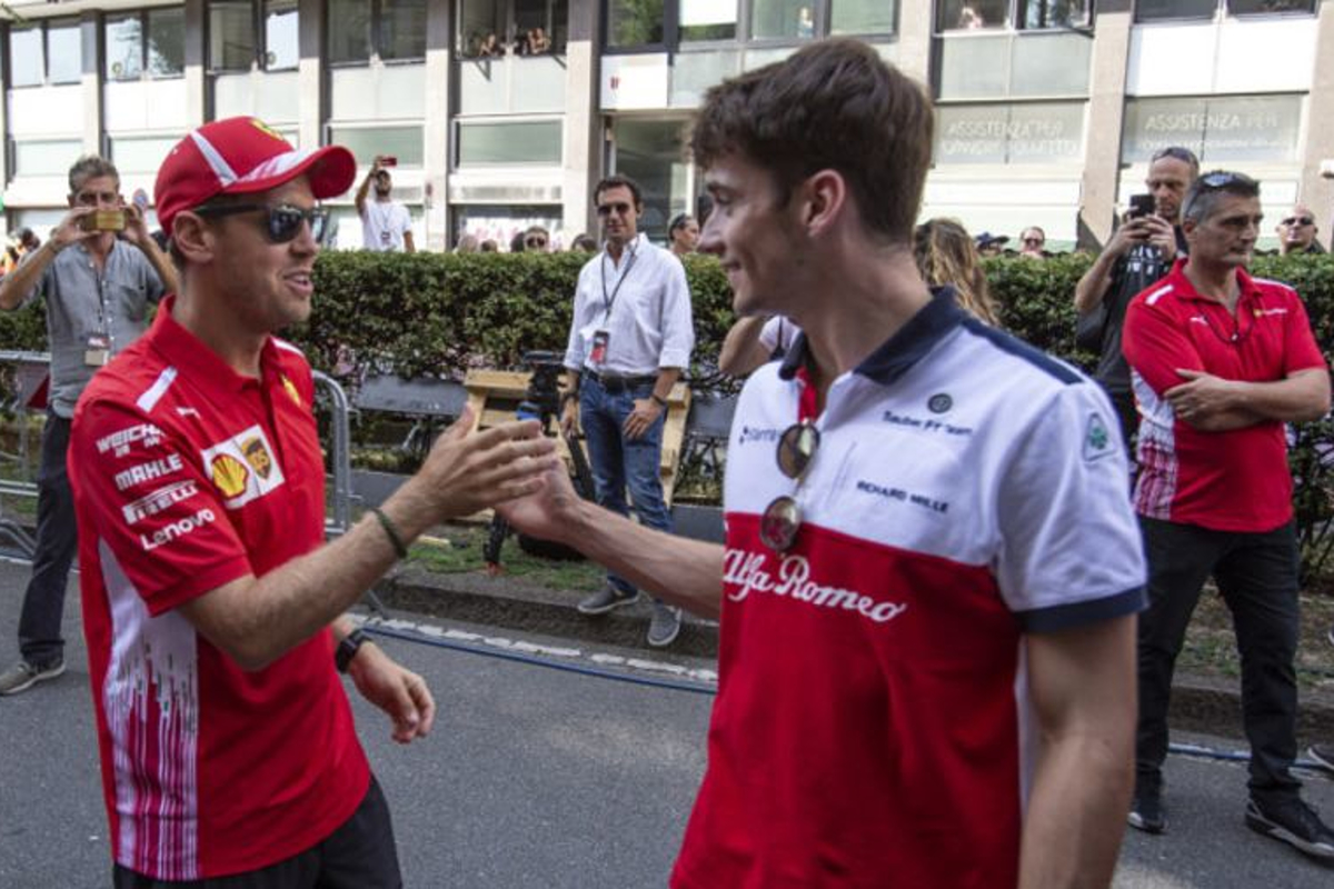 Vettel warned Leclerc wants F1 title at Ferrari