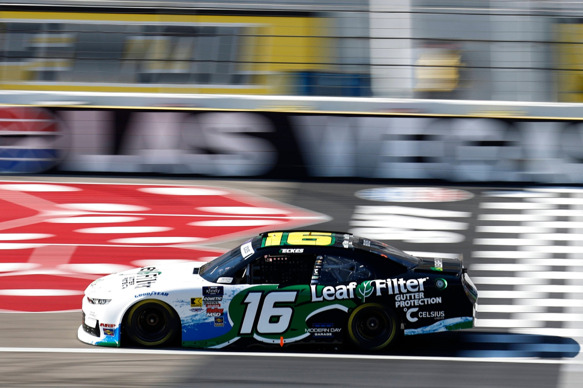 An image from 2025's NASCAR O'Reilly Series race at Las Vegas Motor Speedway