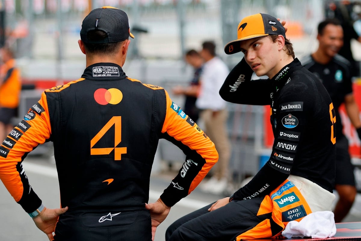 Lando Norris, Oscar Piastri, McLaren, Spain, 2025