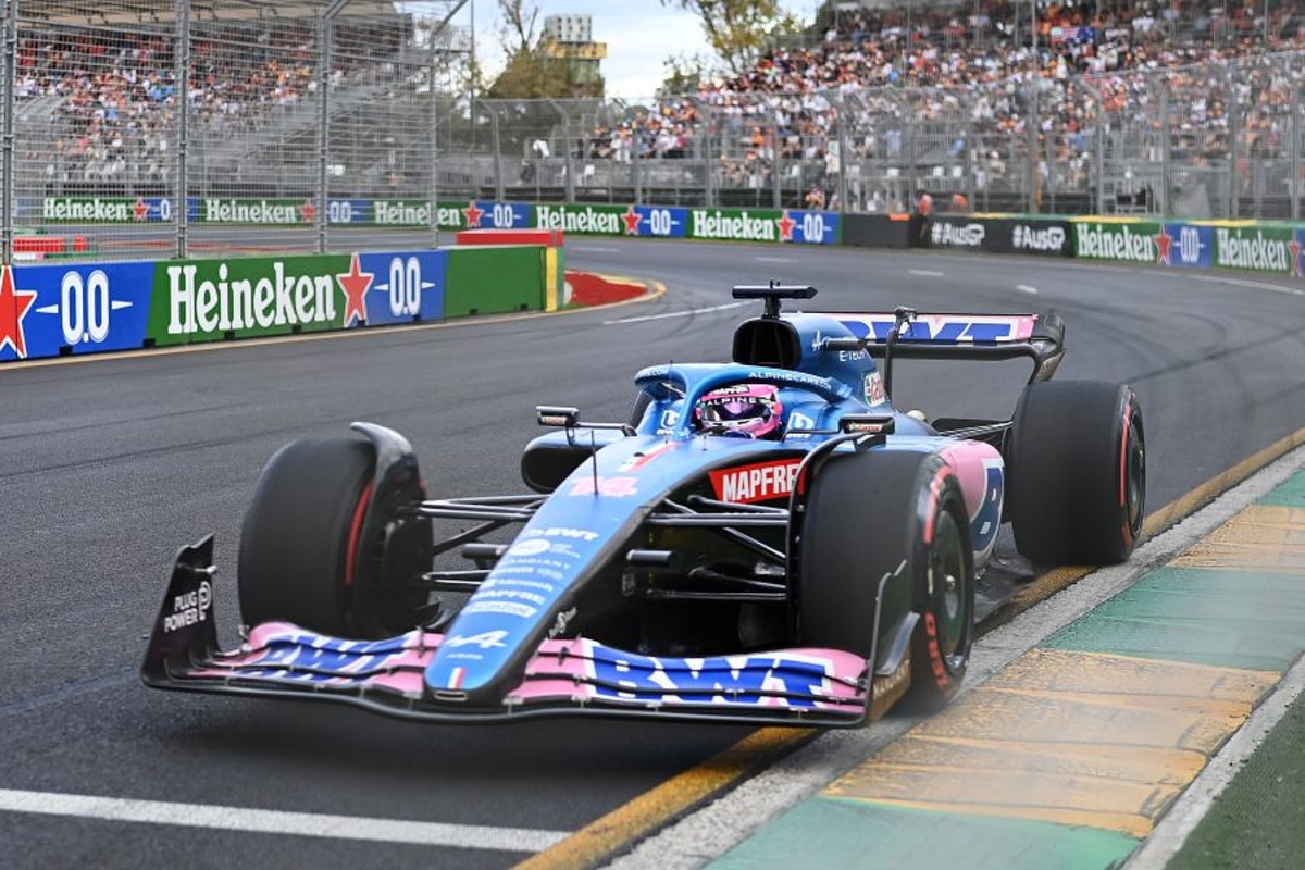 Fernando Alonso y Alpine, "decepcionados por el resultado" en Australia