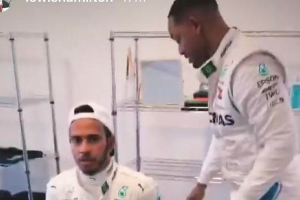 Hamilton kidnapped by Will Smith before Abu Dhabi GP!