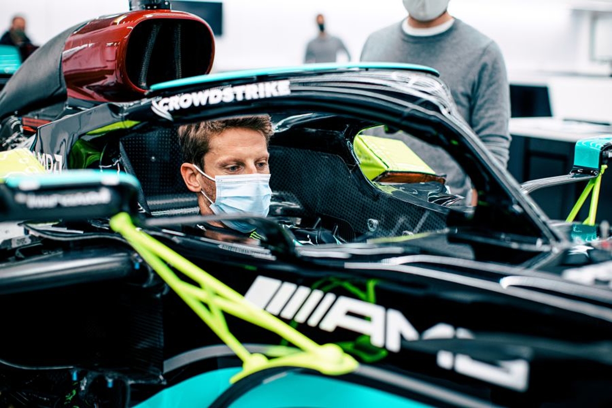 Grosjean to test Mercedes title-winner at Paul Ricard