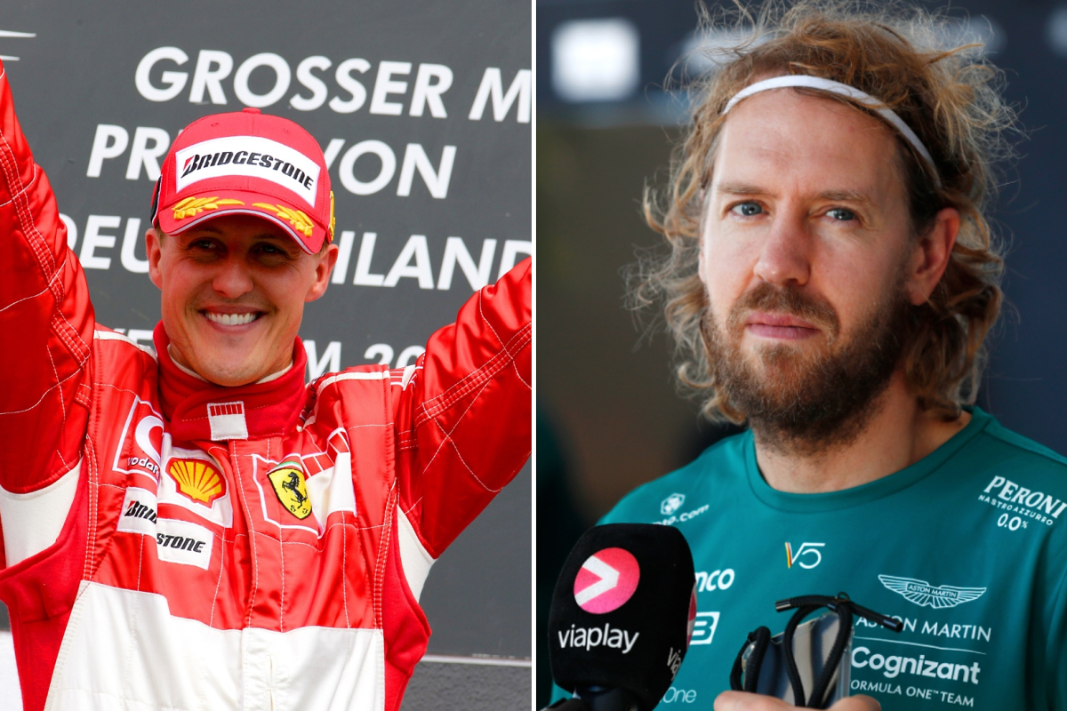 Vettel goes viral with Michael Schumacher 'generations' snap