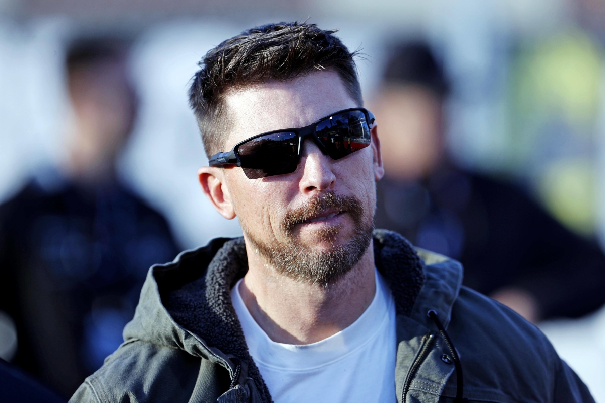 A generic image of NASCAR driver Denny Hamlin
