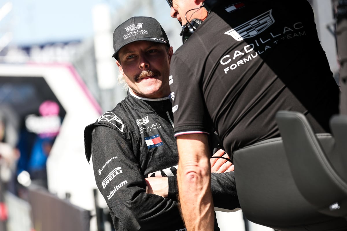 Bottas in Barcelona