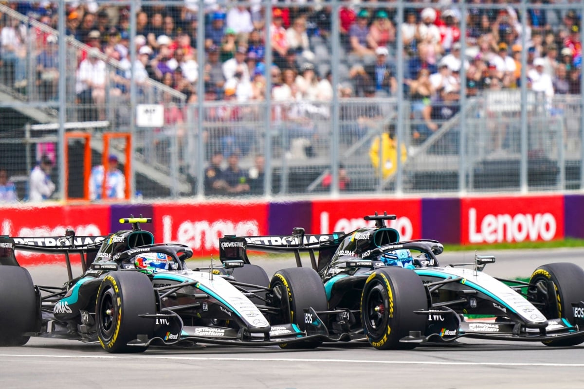 Kimi Antonelli, George Russell, Mercedes, Montreal, Canada, 2026