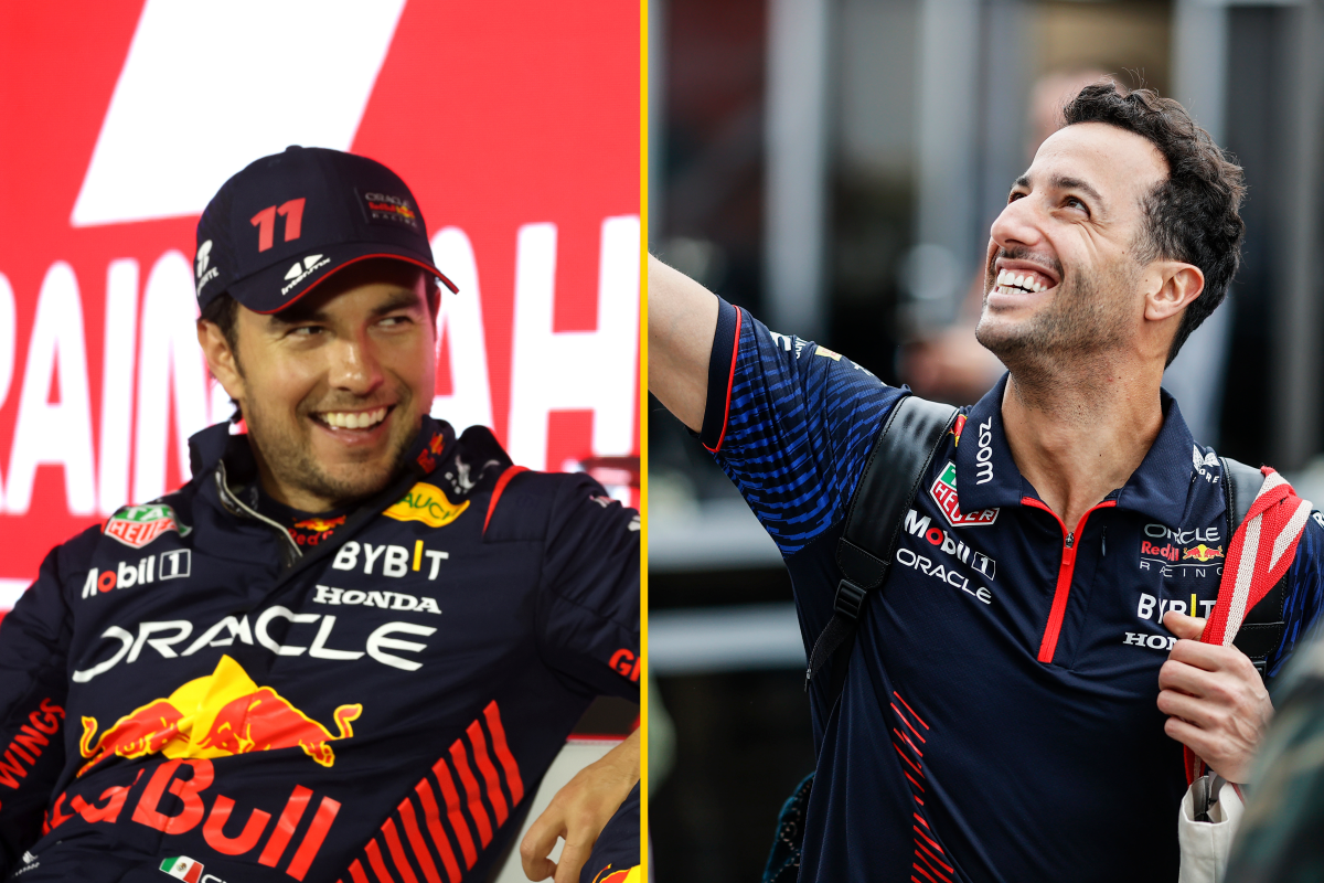 Ricciardo sobre los rumores que lo ponen relevando a Checo: Me hacen sonreír
