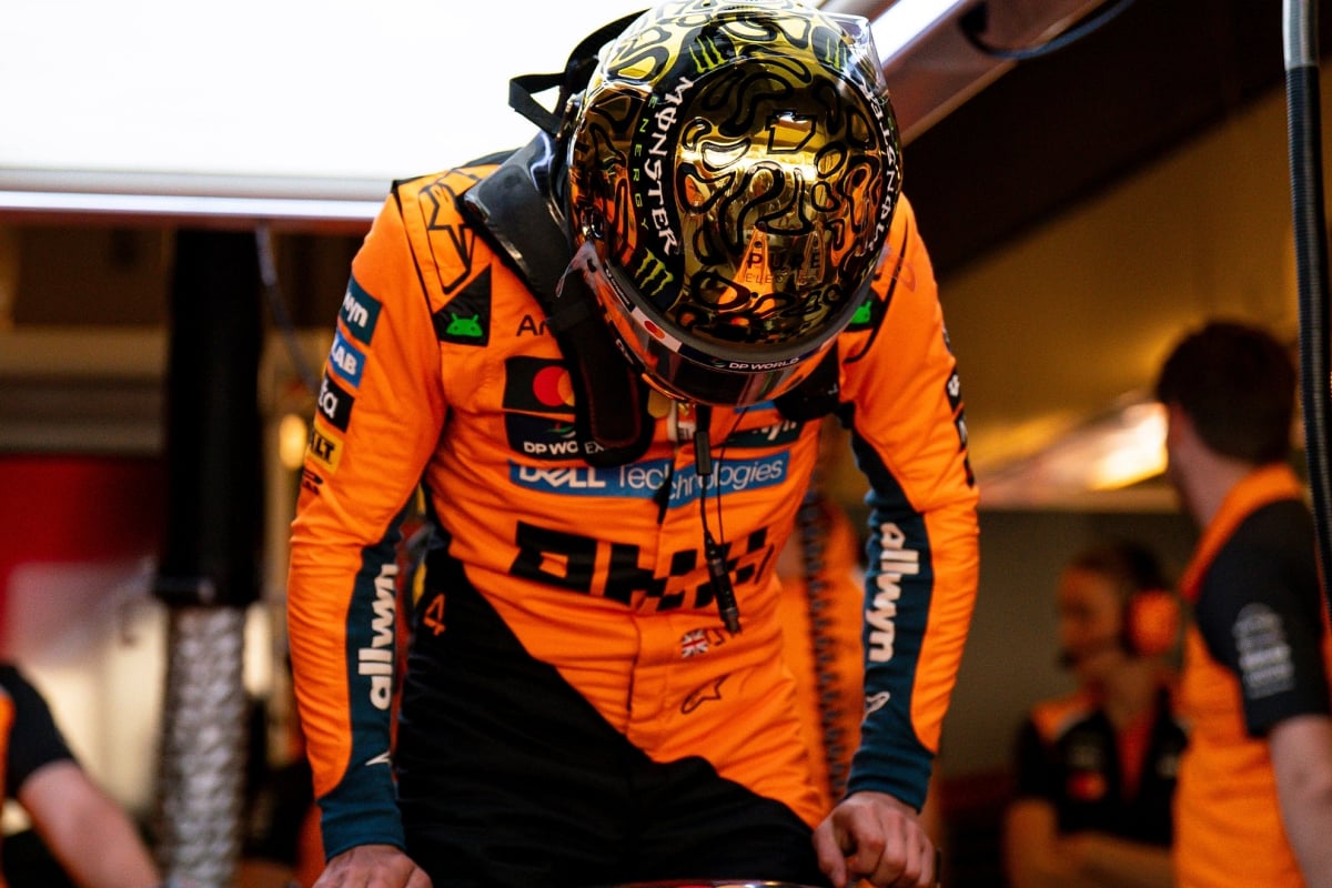 Lando Norris, McLaren, Abu Dhabi, Testing, 2025