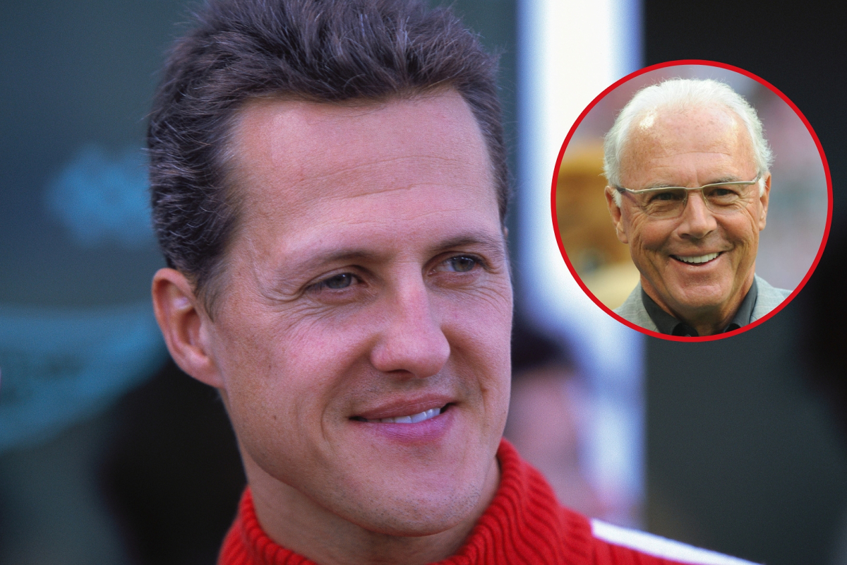 F1 champ tells UNUSUAL story about Schumacher and football legend