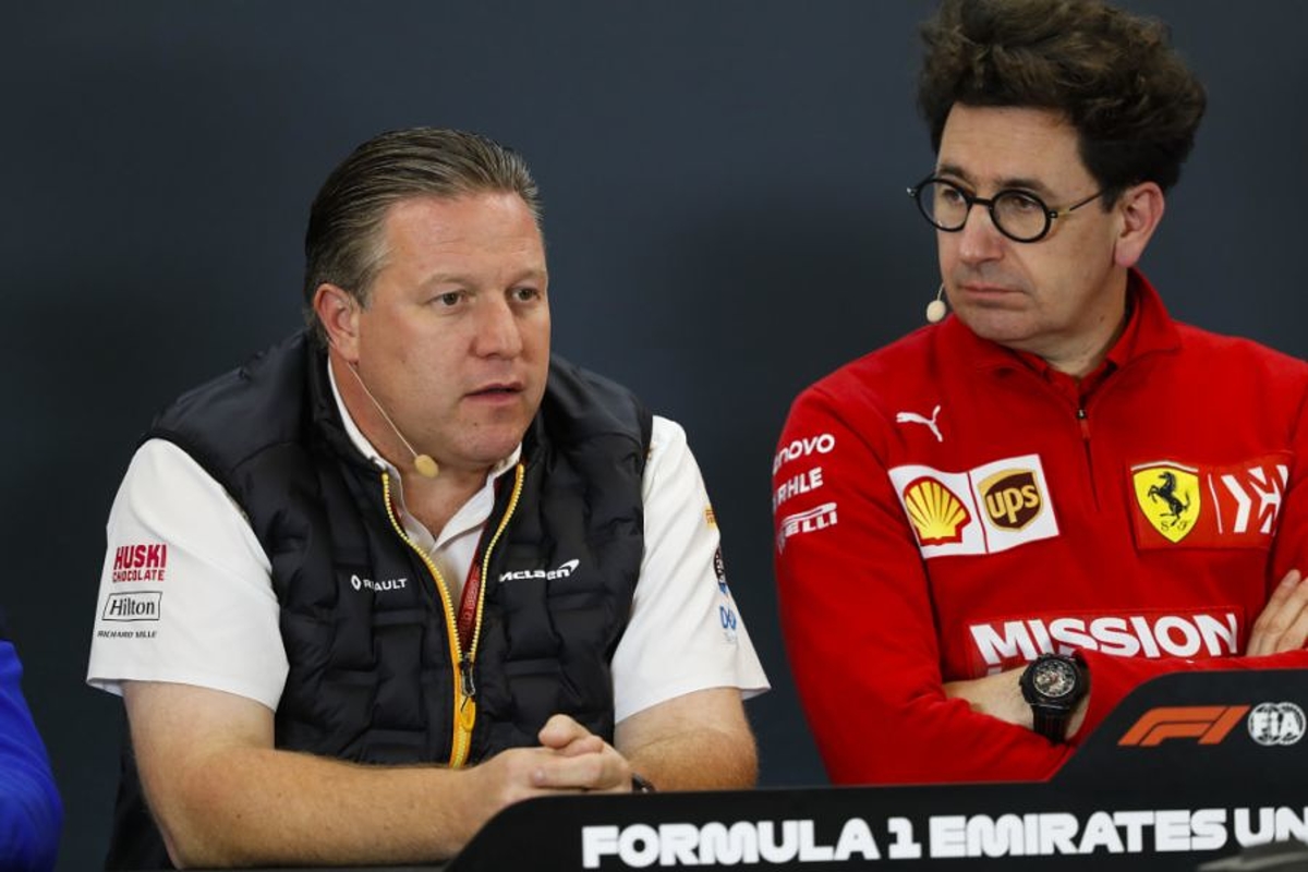 Ferrari budget comments don't reflect reality, says Zak Brown