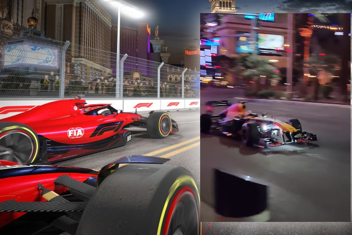 Red Bull Racing geeft onverwachtse show weg op strip en in casino Las Vegas