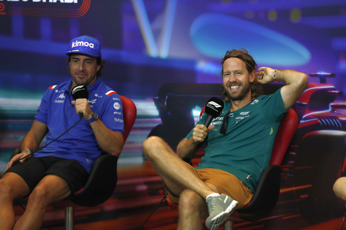 Vettel: Alonso demostró que tiene muchas ganas