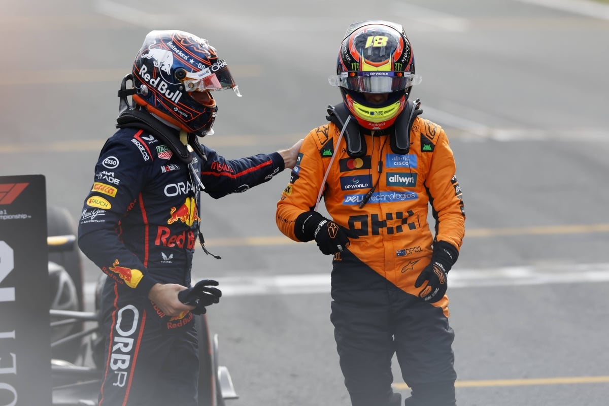 Verstappen congratulates Piastri on Zandvoort victory