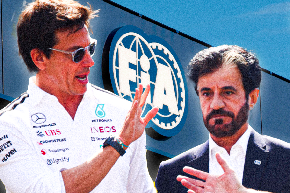 FIA, Sulayem, Wolff, socials