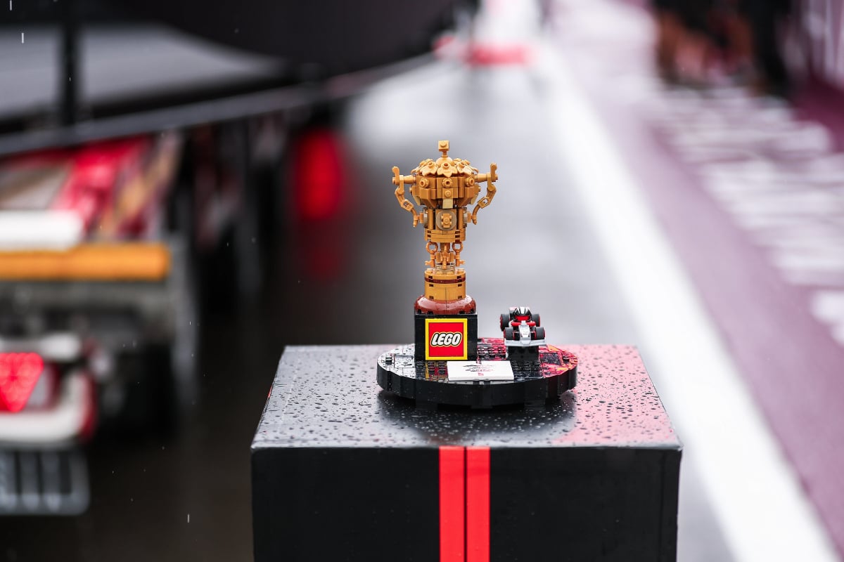 Lego F1 trophy