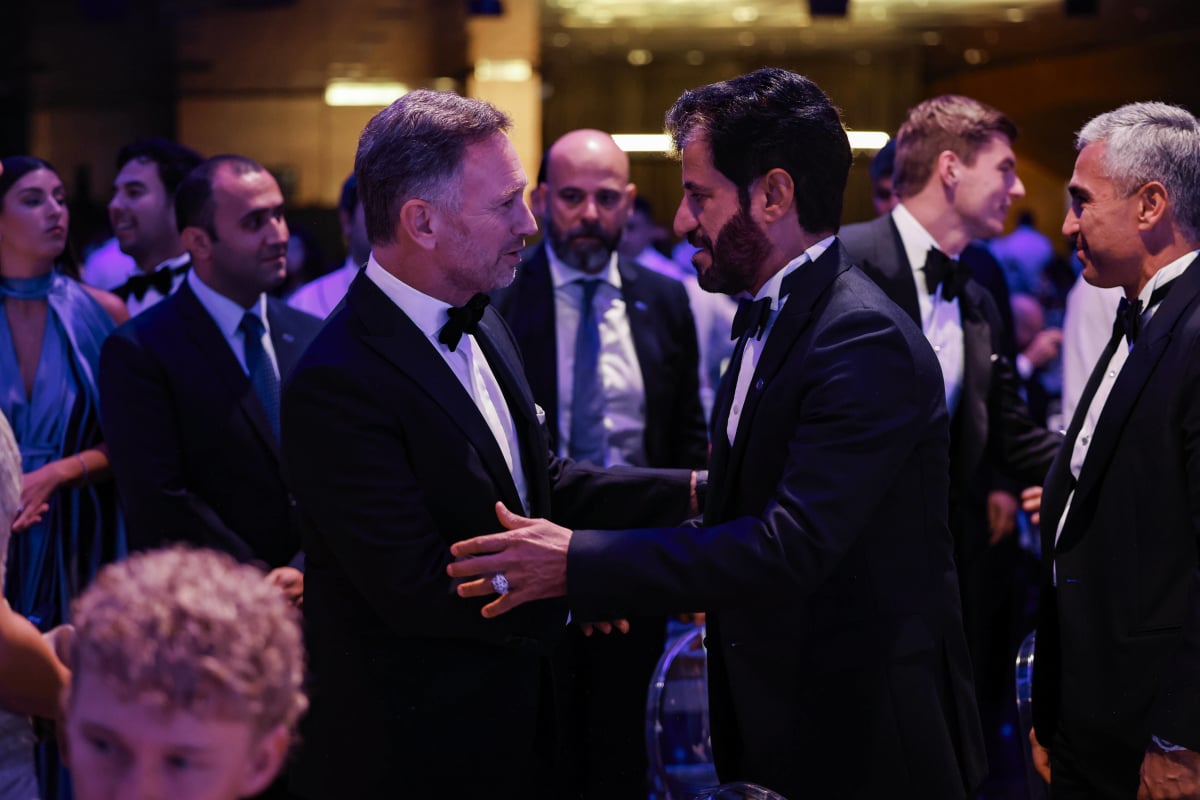 Christian Horner, Mohamed Ben Sulayem, generic, 2023, FIA