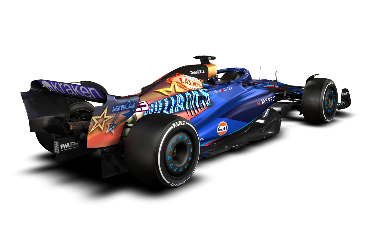 Williams onthult speciale kleurstelling voor Grand Prix van Las Vegas