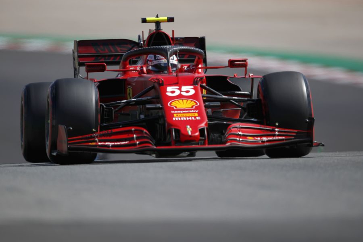 Sainz reveals targets to catch Ferrari team-mate Leclerc