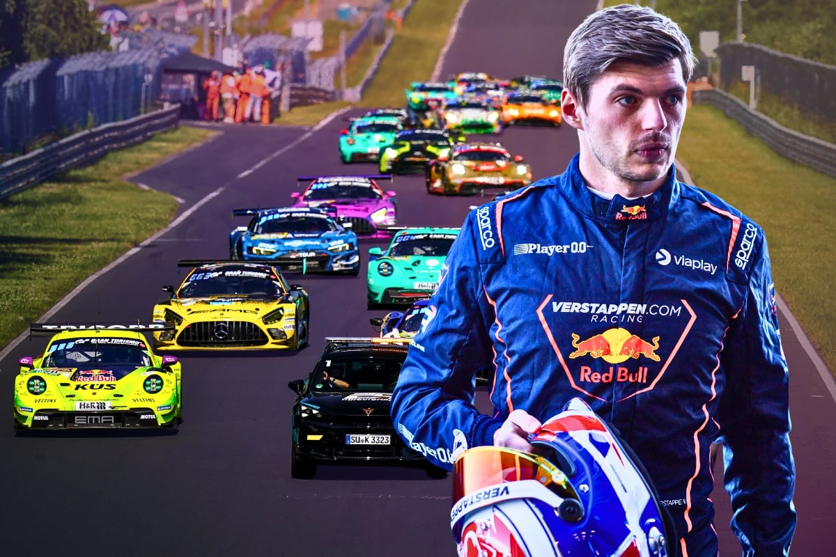 Verstappen and start of 24h Nürburgring
